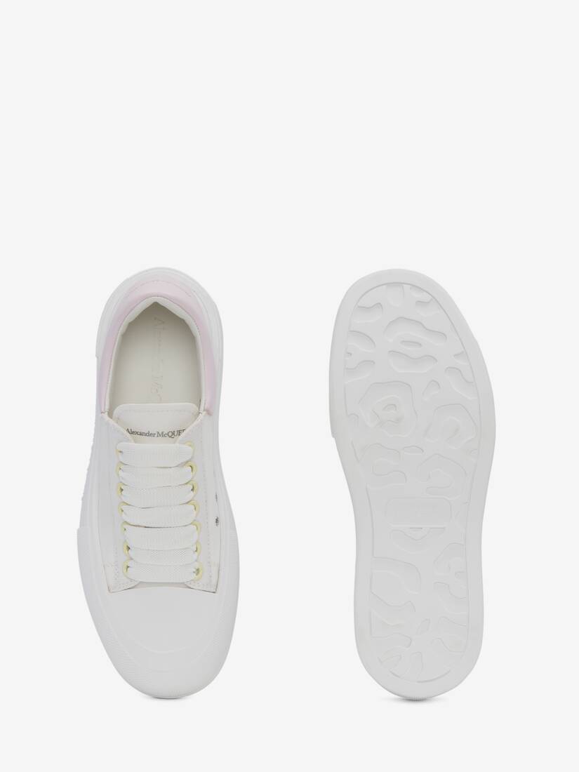 Deck Plimsoll in White | Alexander McQueen US