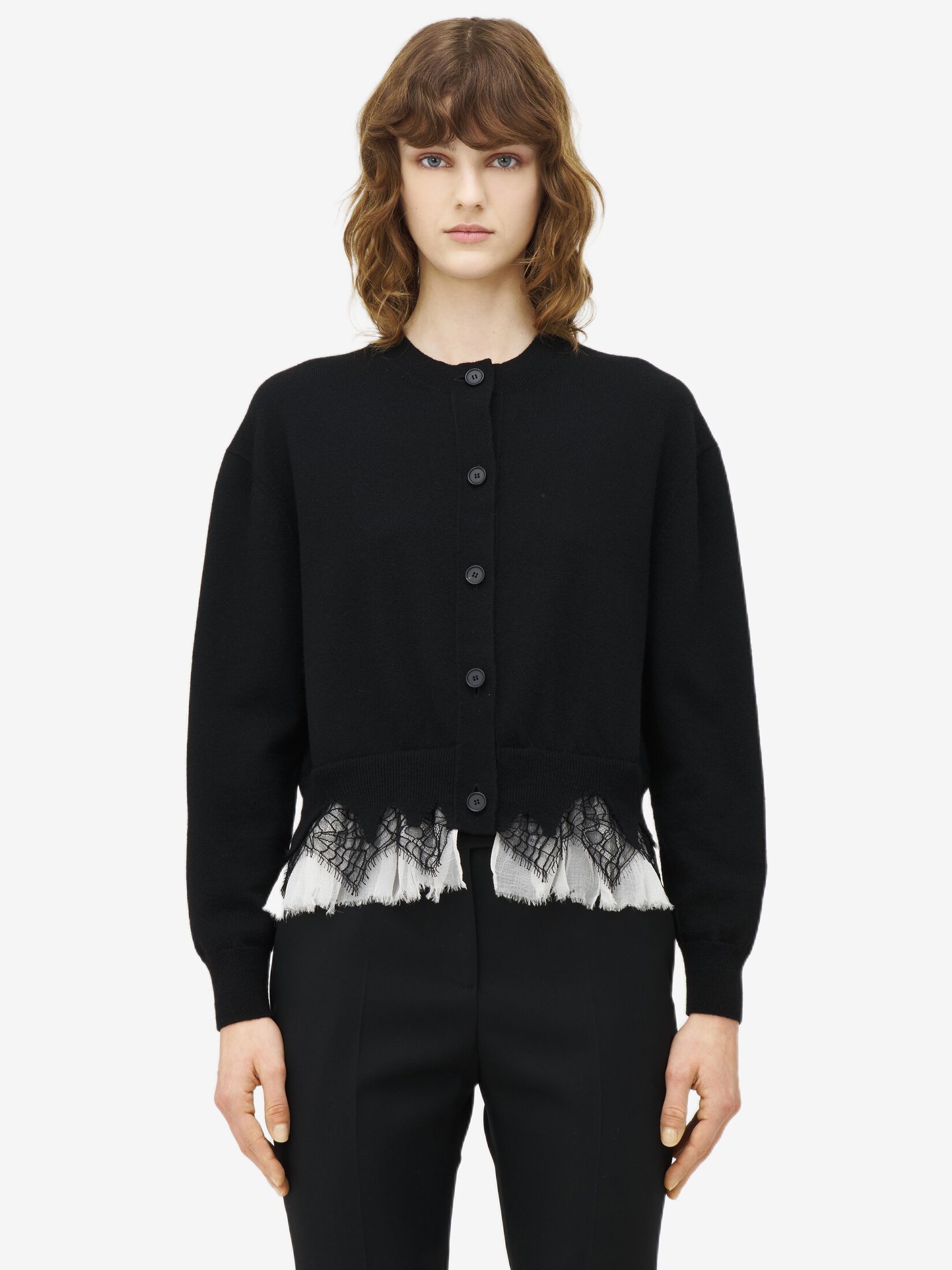 Alexander Mcqueen Navy Knitted
