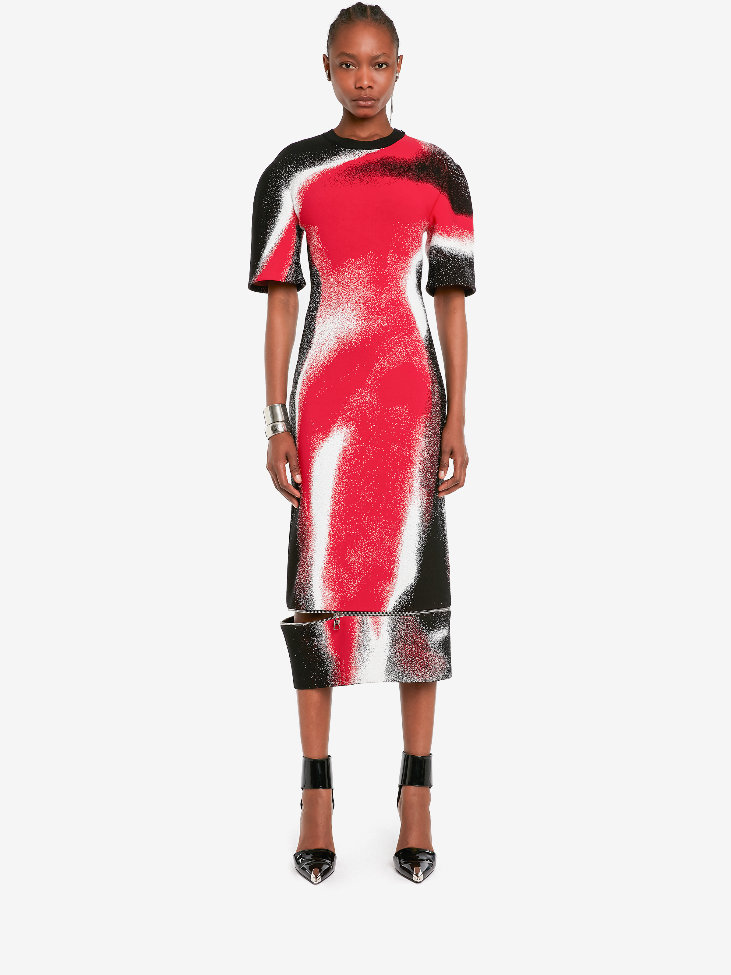 Robe Crayon En Jacquard Mushroom Spores