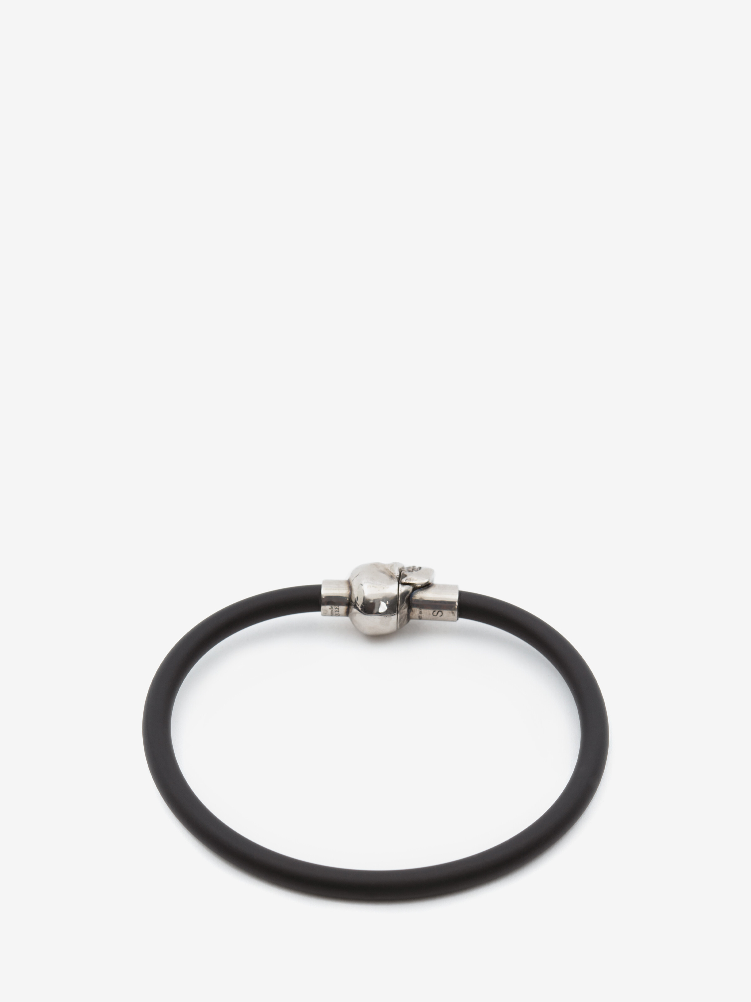 Bracelet en corde caoutchouc Skull