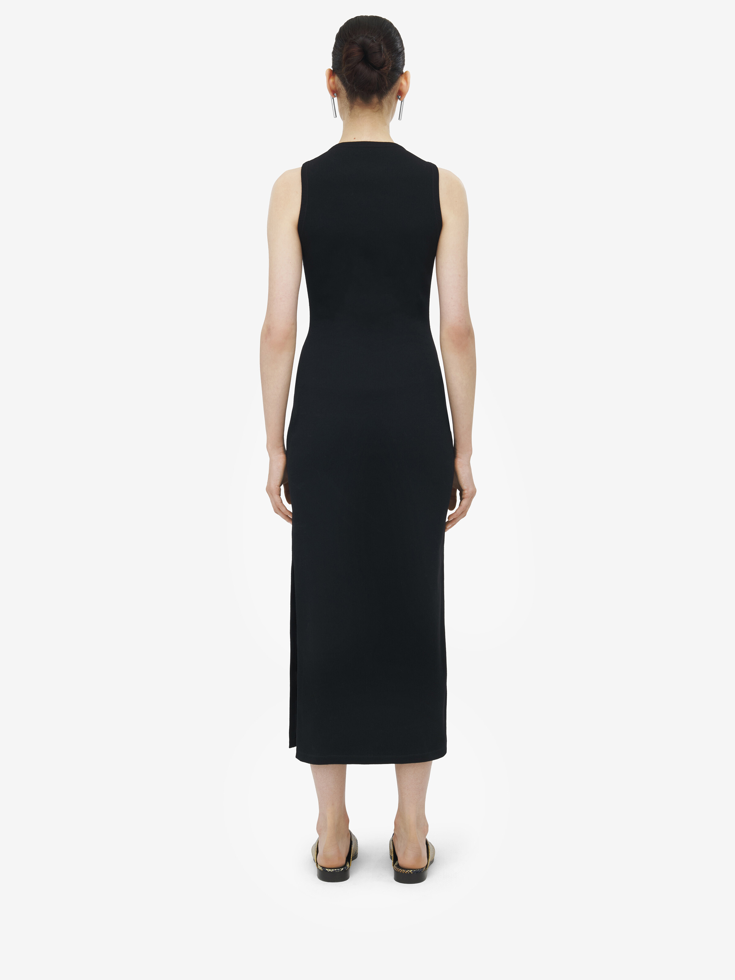 McQueen Placket Midi Dress