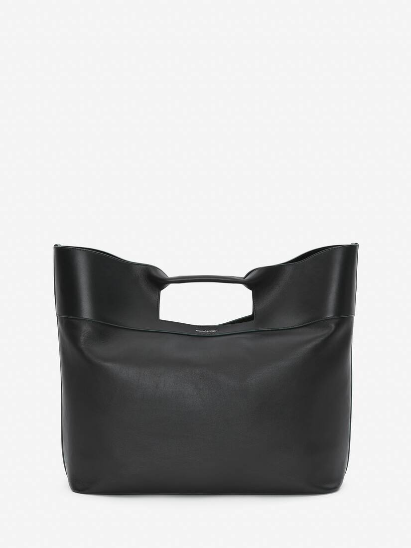 Alexander McQueen The Large Bow Leather Tote Bag