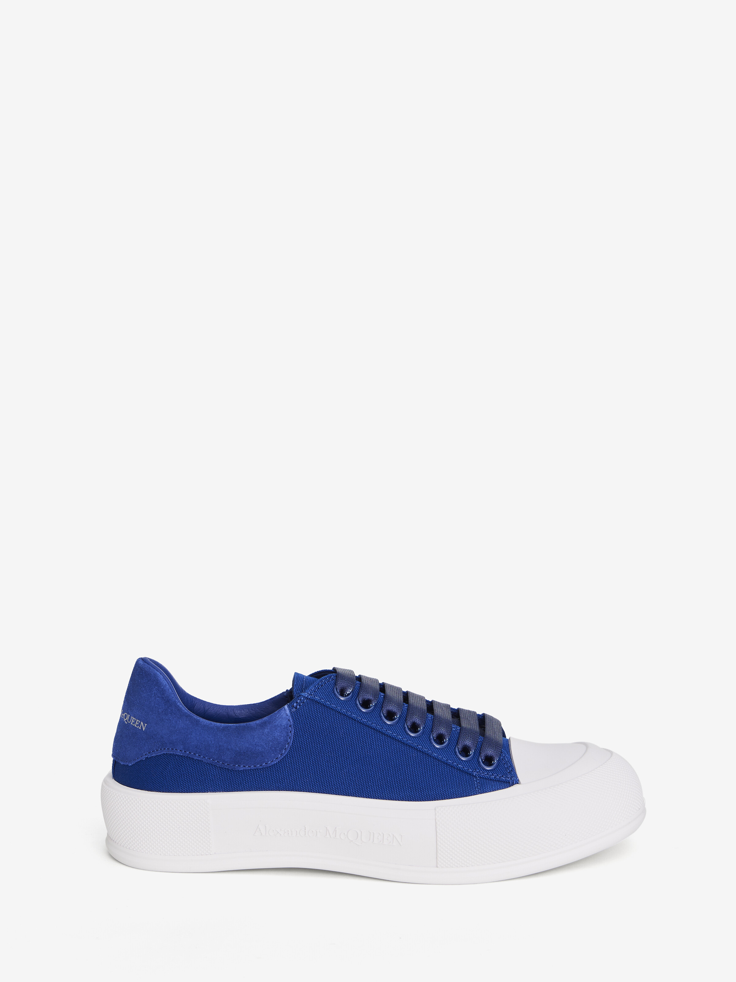 ALEXANDER MCQUEEN DECK LACE-UP PLIMSOLL,654594W4PQ1