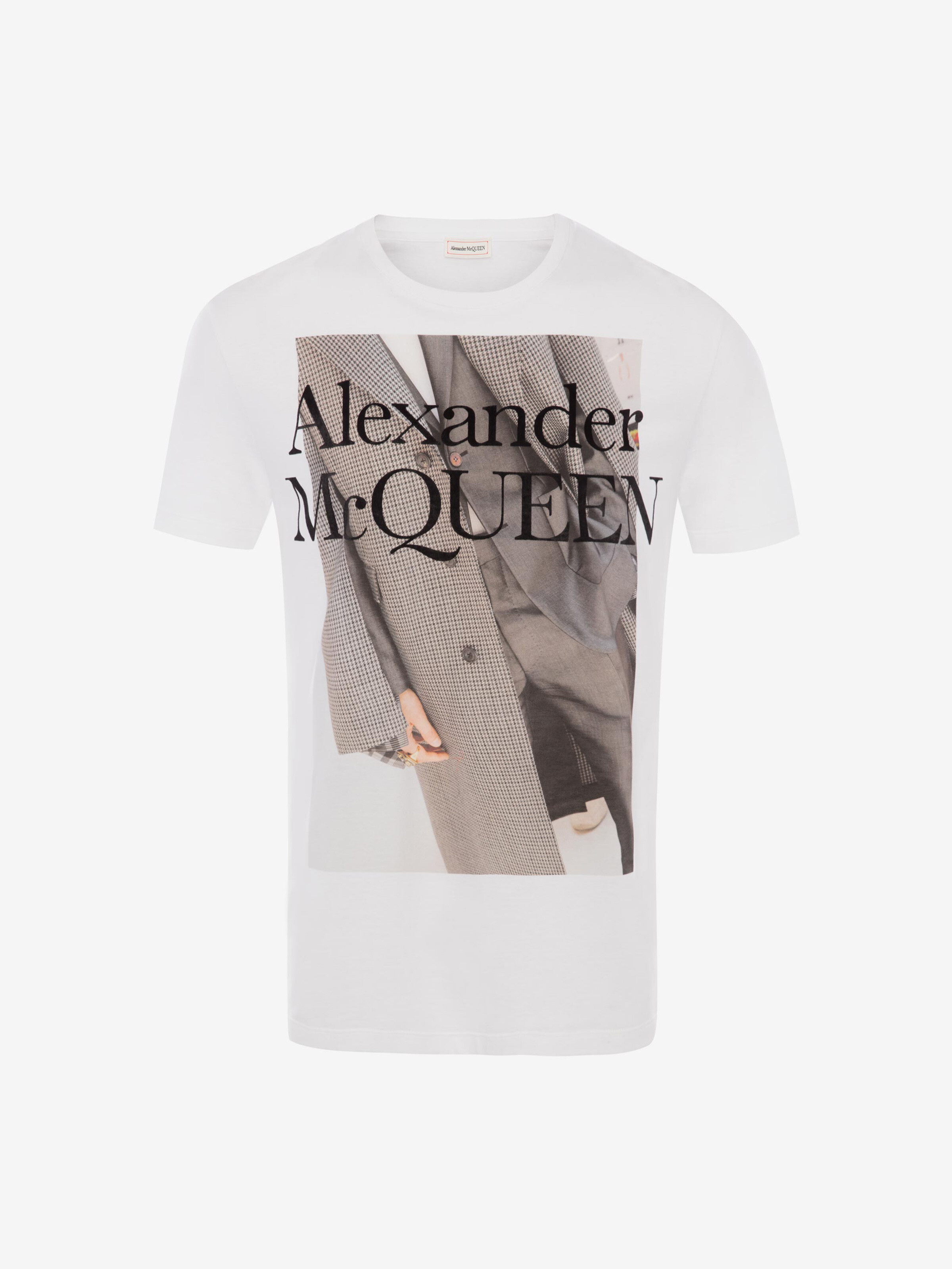 alexander mcqueen t shirt white