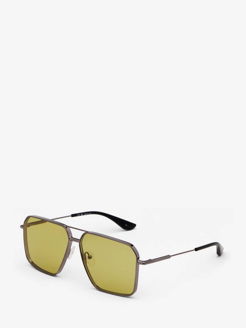Lunettes De Soleil Navigateur, T-Bar, En Métal