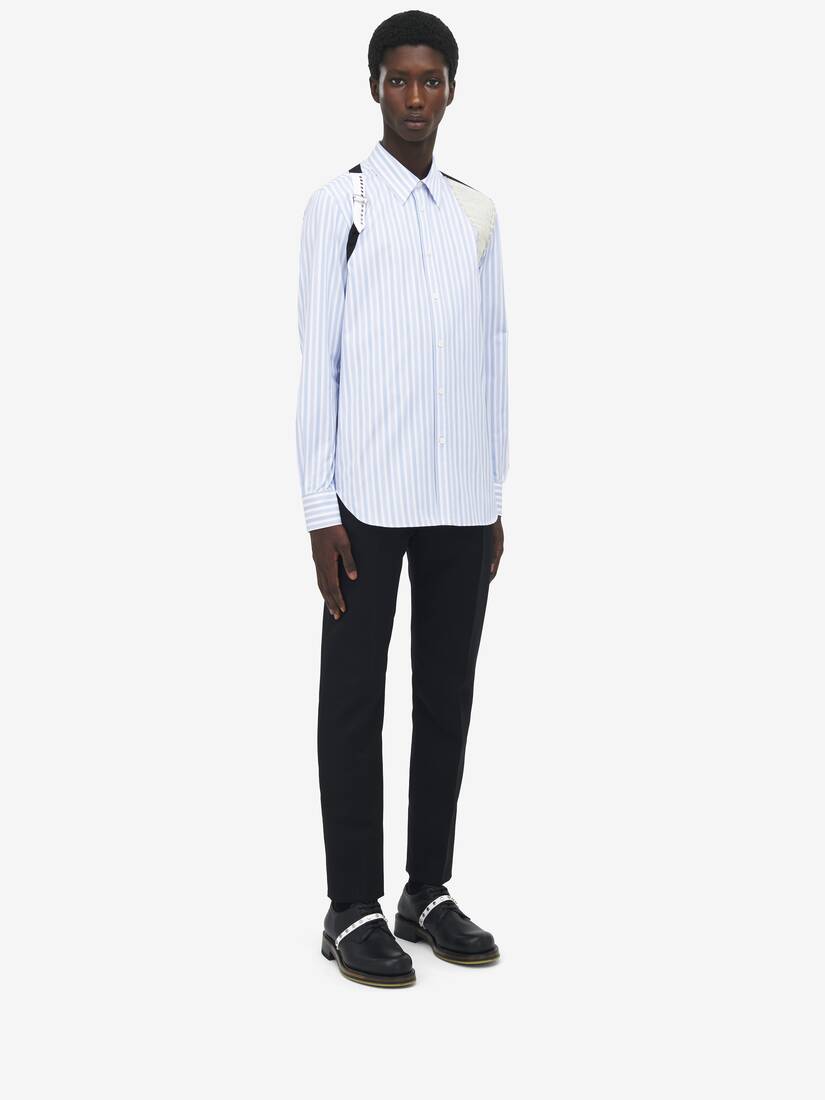 Canvas Detail Harness Shirt