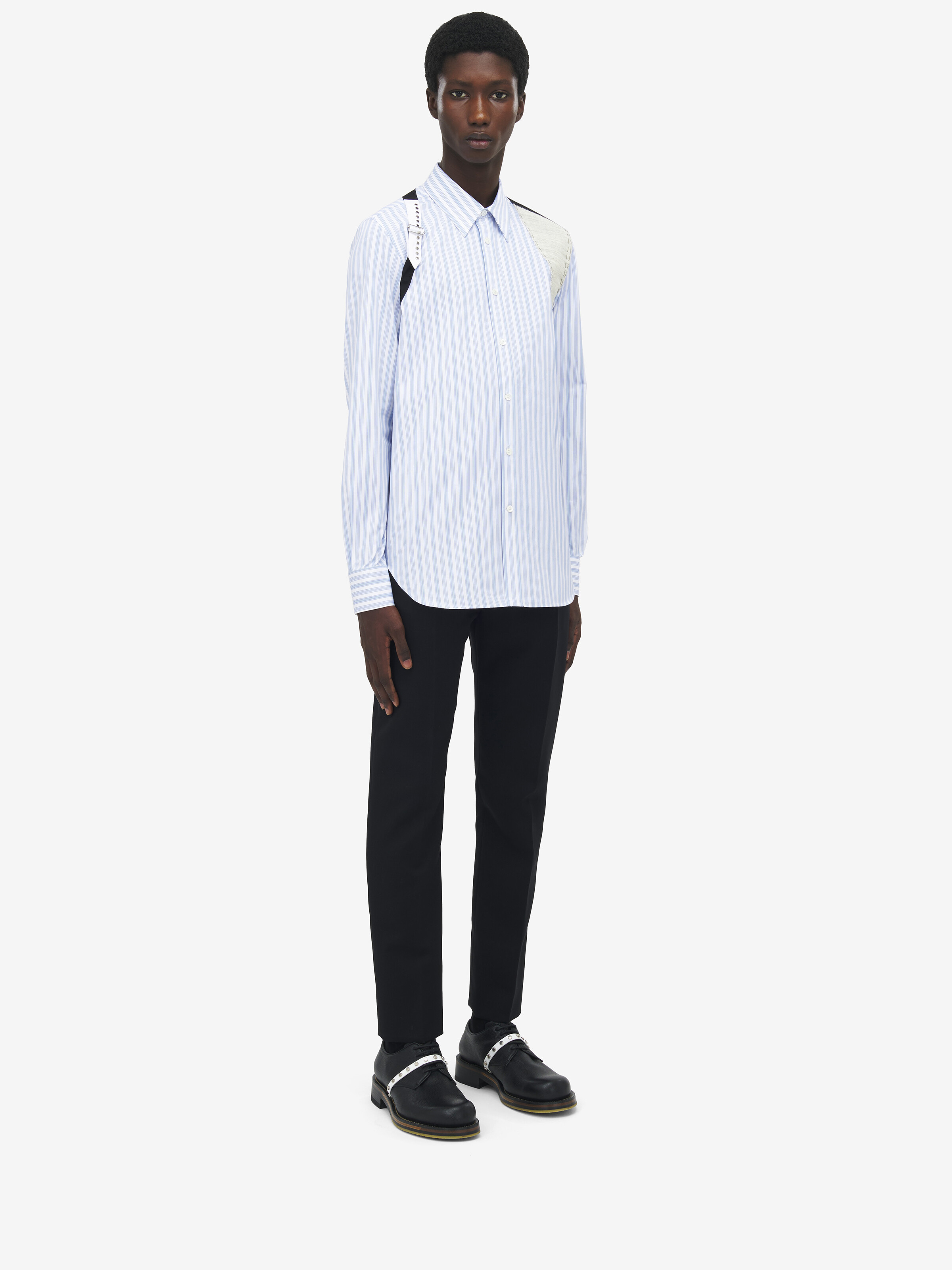 Canvas Detail Harness Shirt