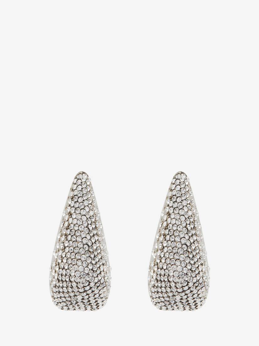 Jewelled Claw Earrings