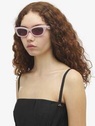 McQueen Logo Geometric Sunglasses