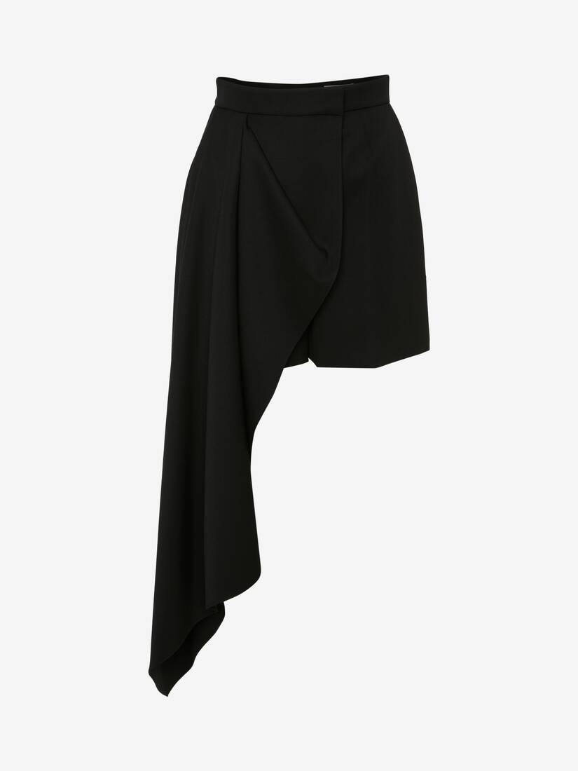 Draped Shorts
