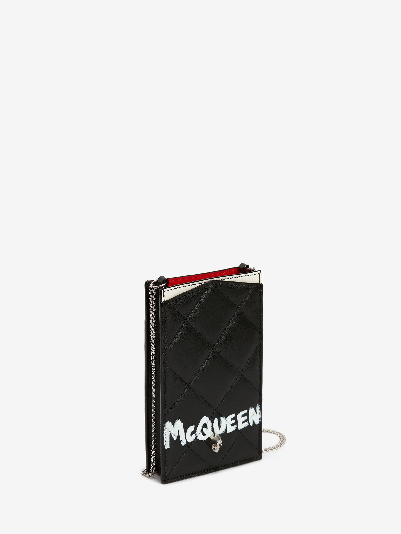 McQueen Graffiti チェーン付きフォンケース