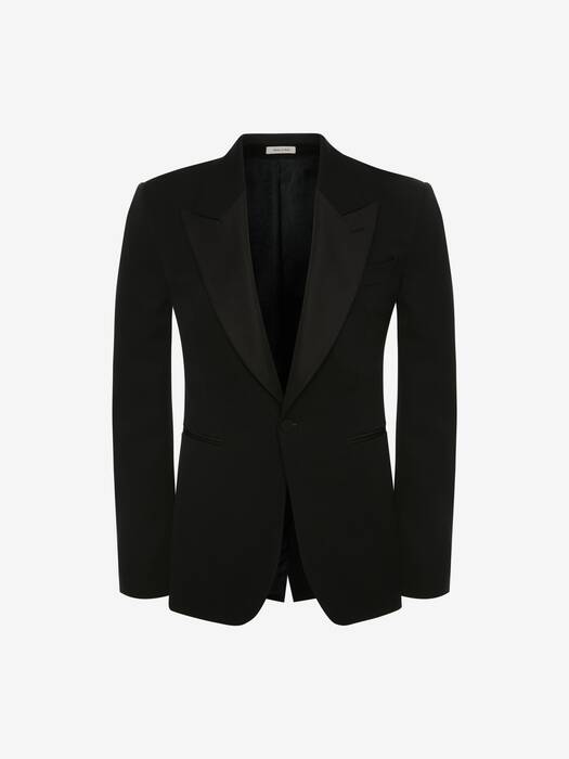 Alexander Mcqueen Black Tailored Jackets main image 0