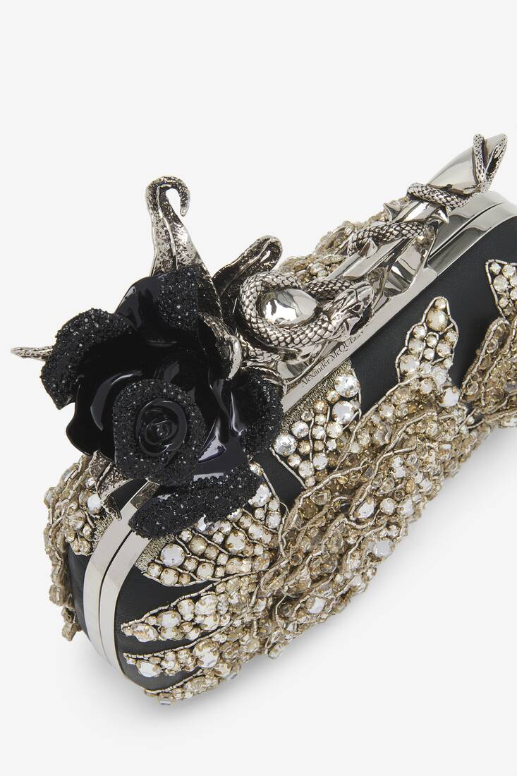 Rose & Snake Knuckle Clutch