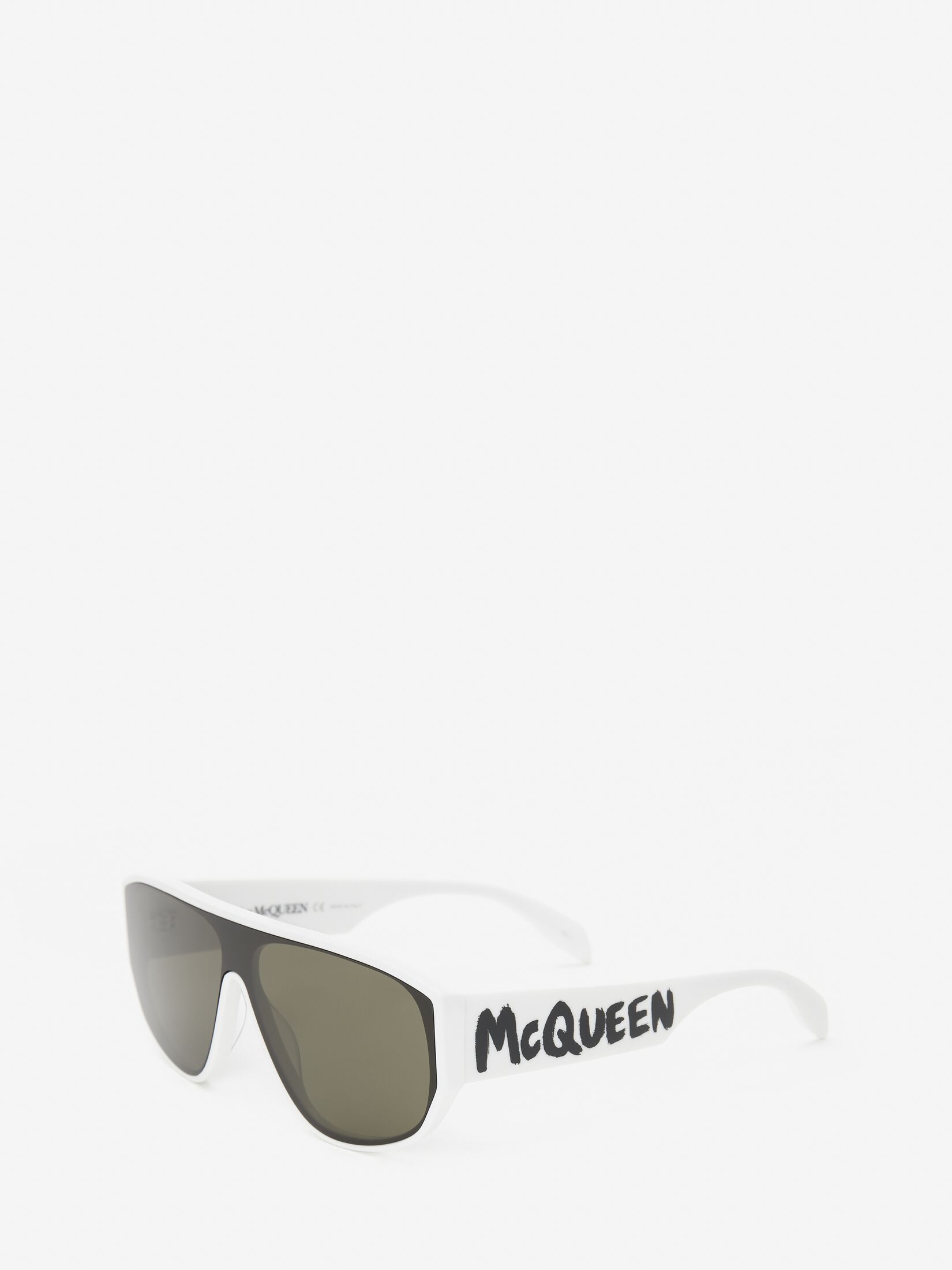 McQueen Graffiti Mask Sunglasses