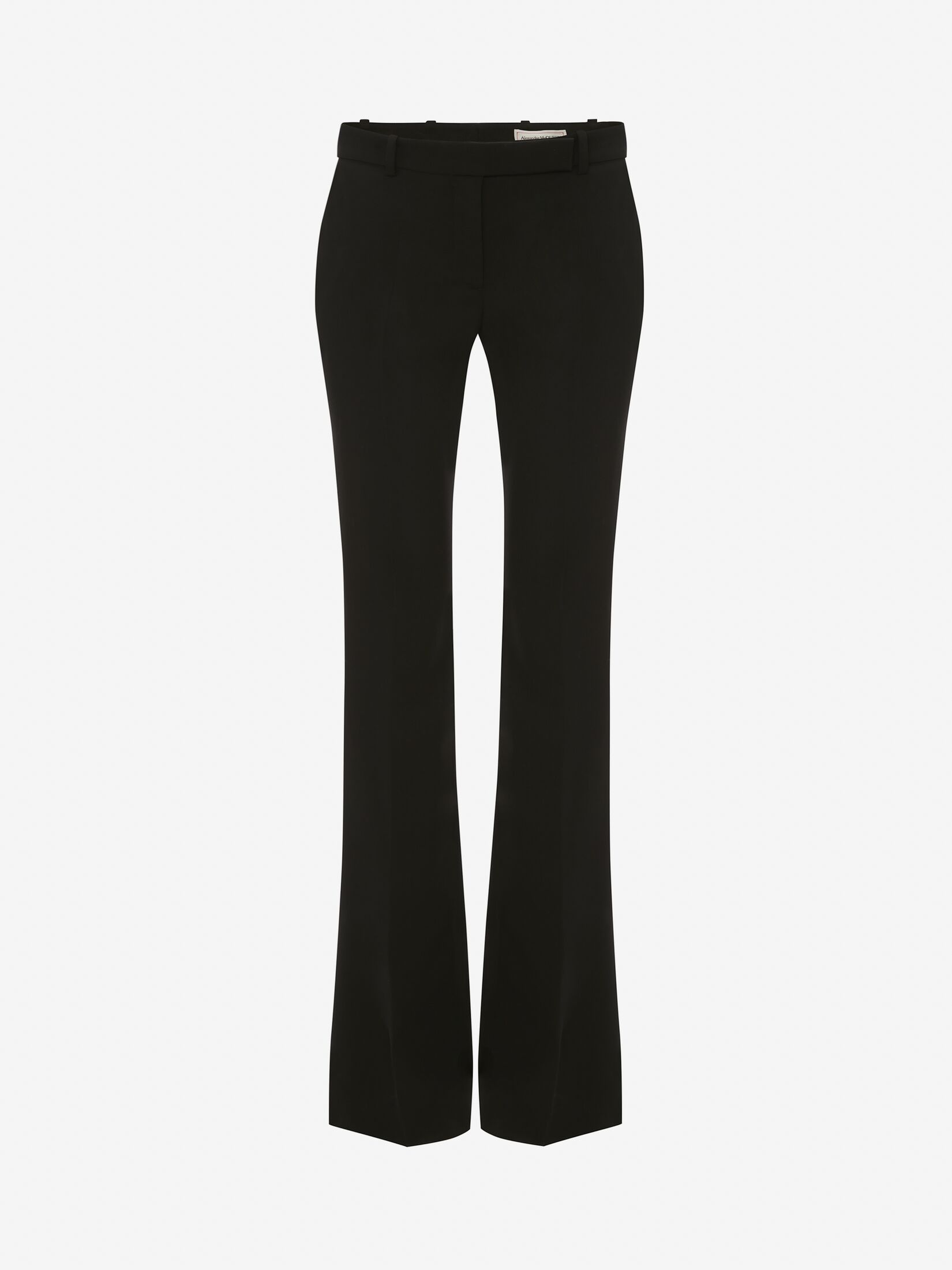 Bootcut tailored trousers in Black
