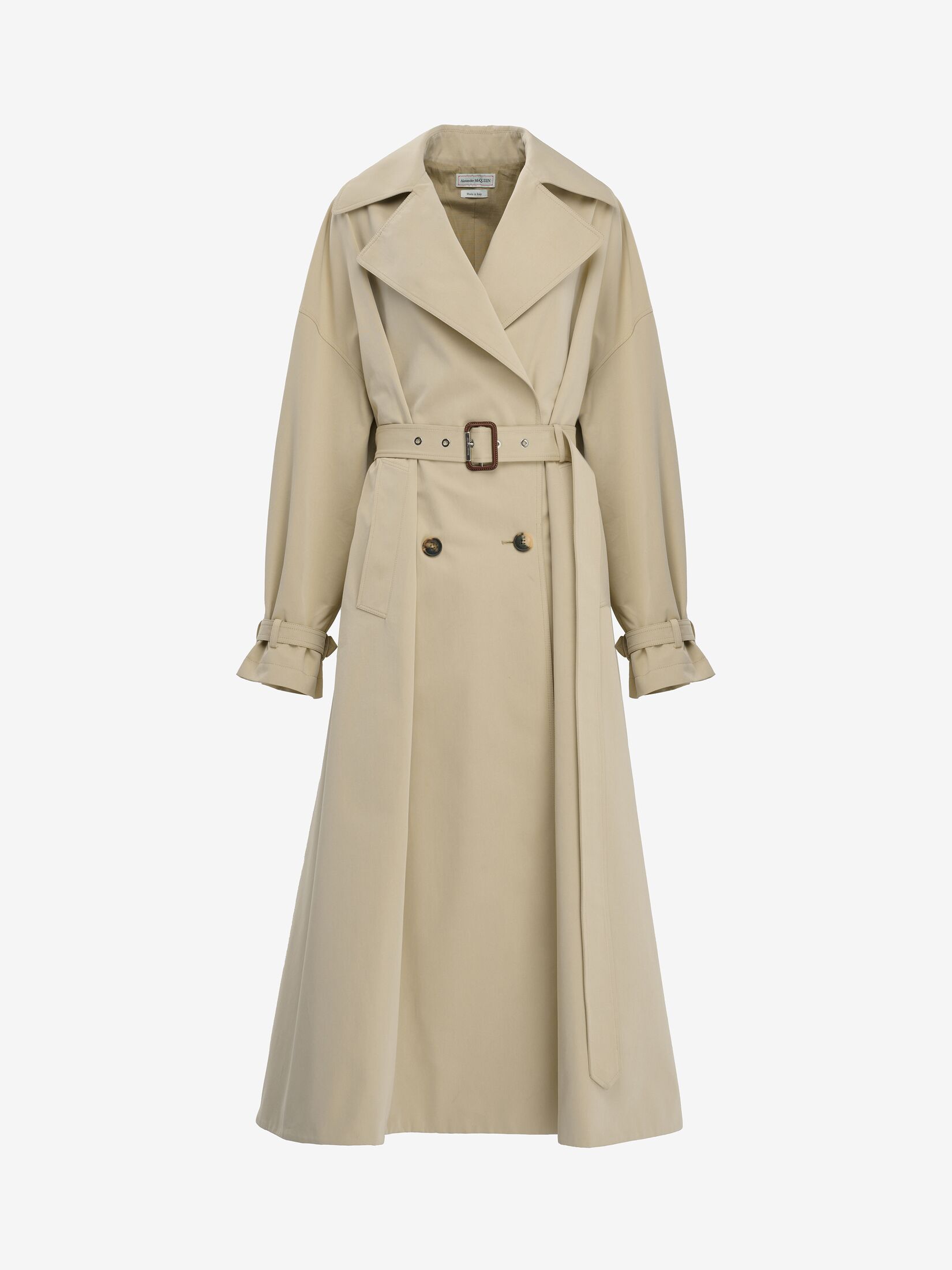 Trench-Coat À Manches Cocon