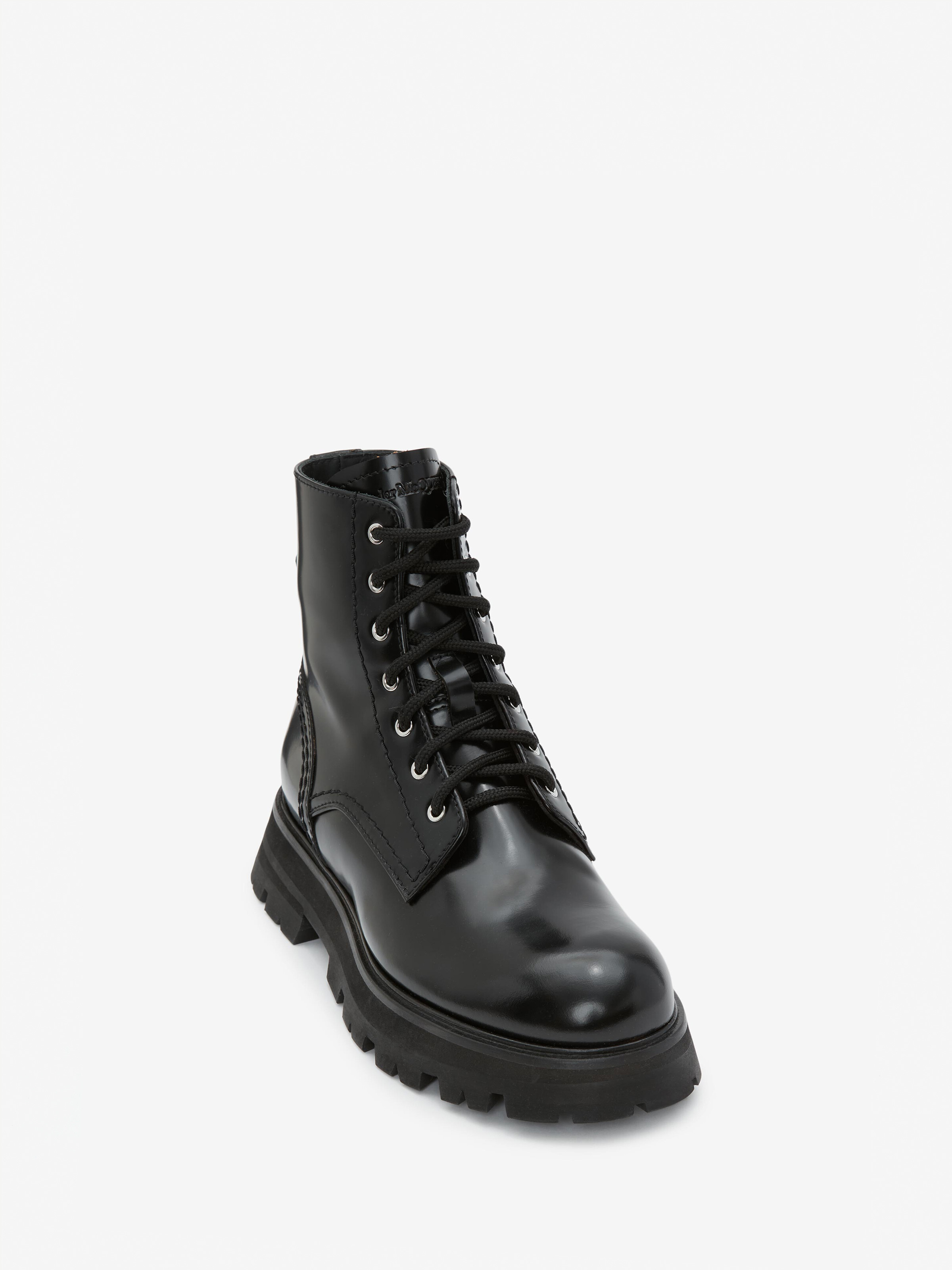 Wander Boot in Black | Alexander McQueen US