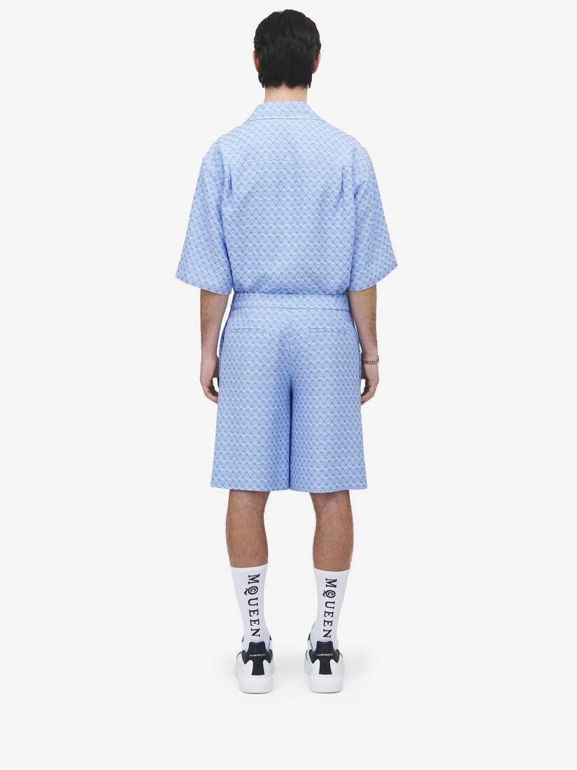Skull Jacquard Shorts