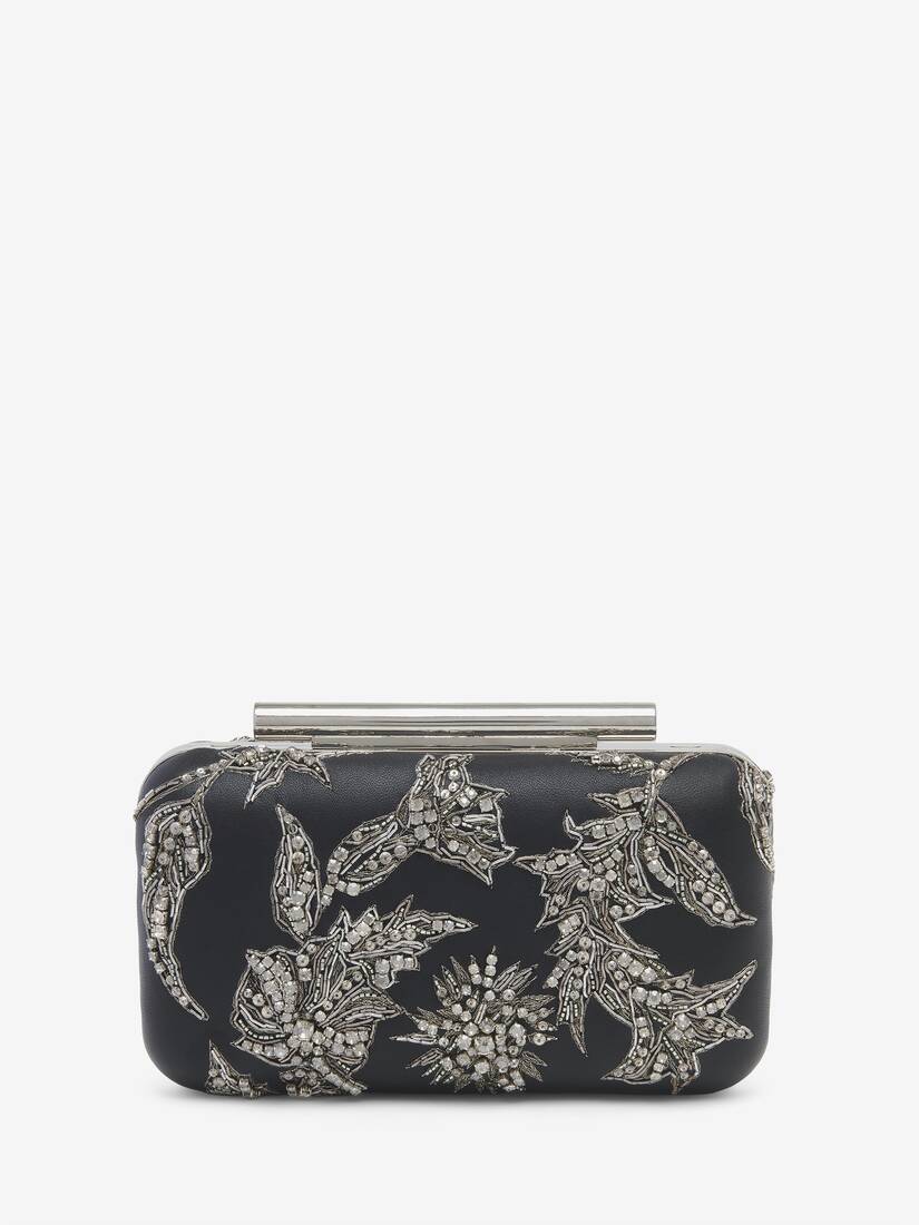 McQueen T-Bar Box Clutch