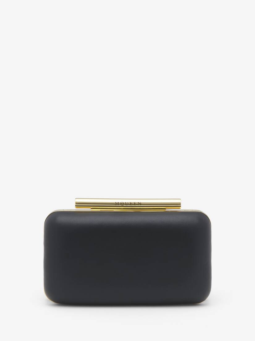 McQueen T-Bar Box Clutch