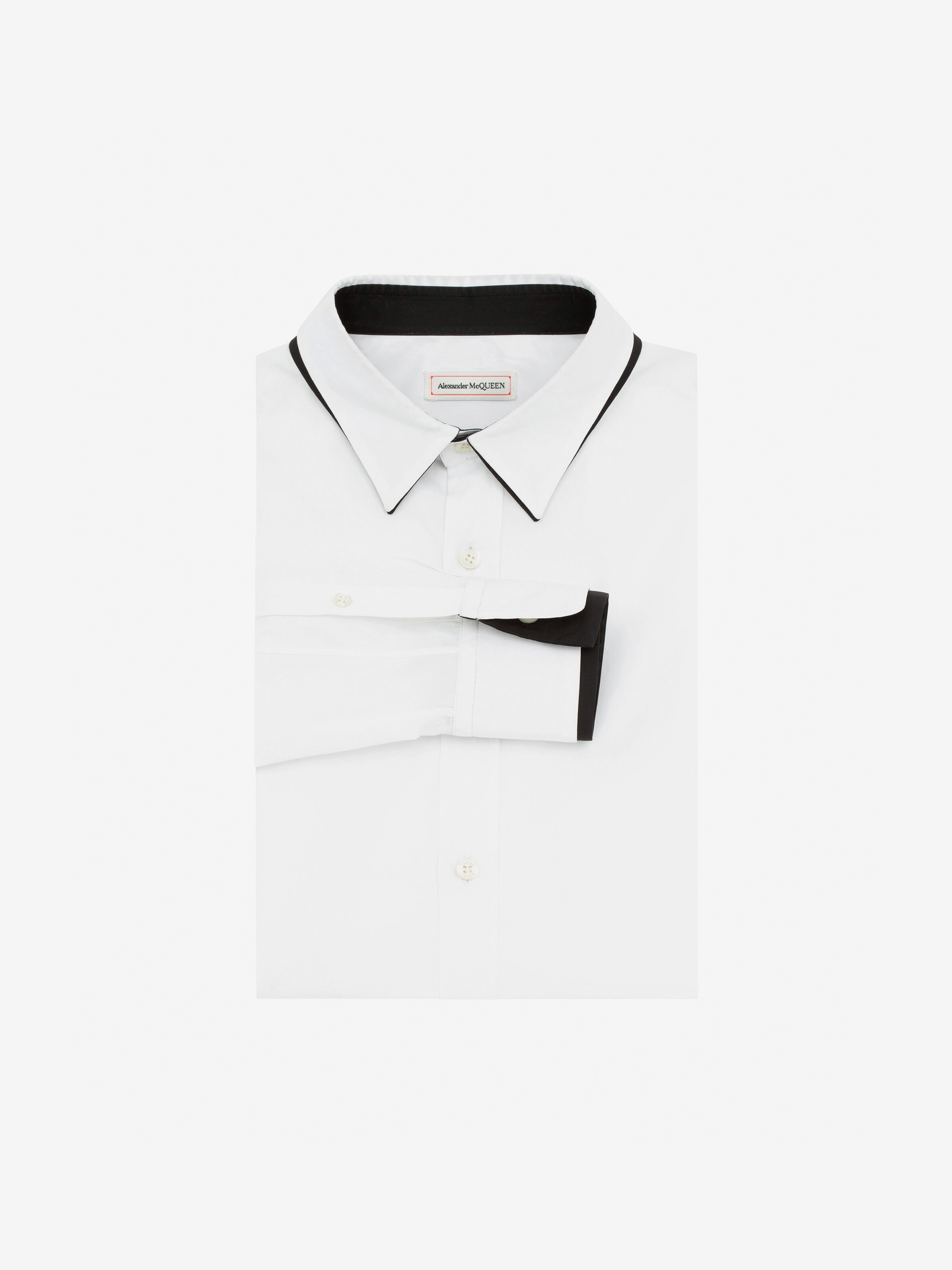 alexander mcqueen collar shirt