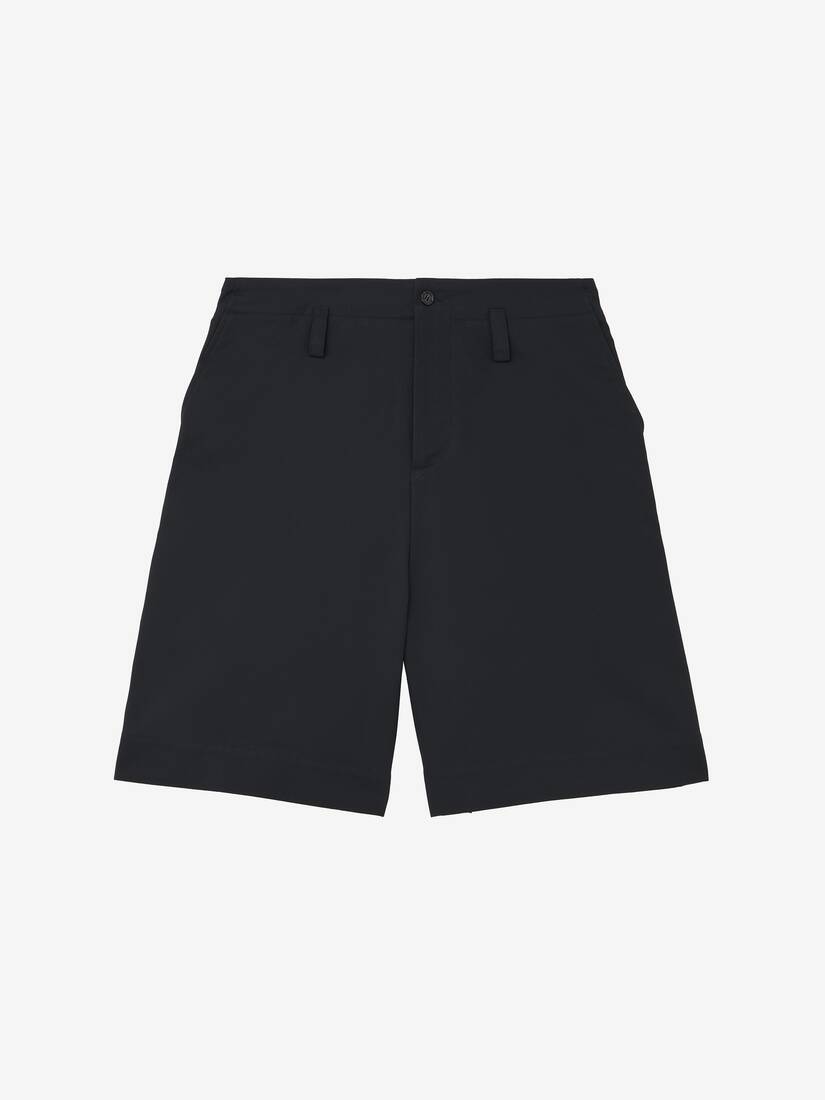 Wide Leg Chino Shorts