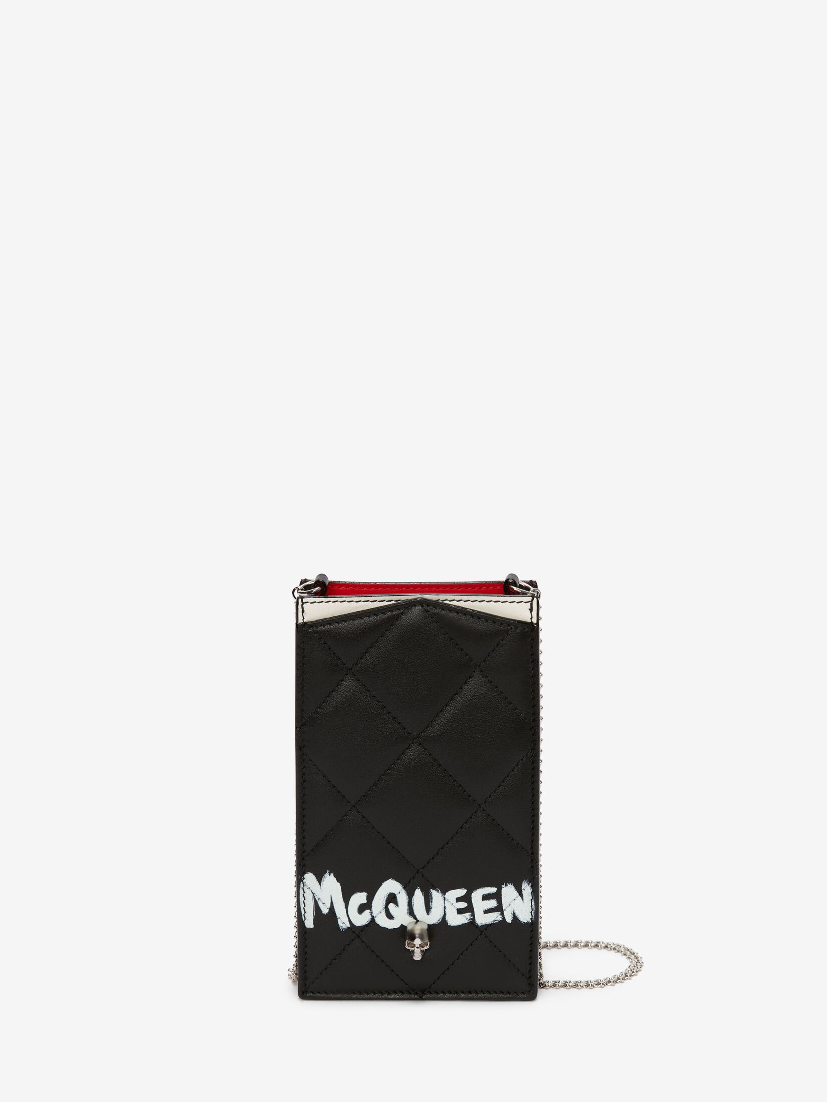 McQueen Graffiti チェーン付きフォンケース