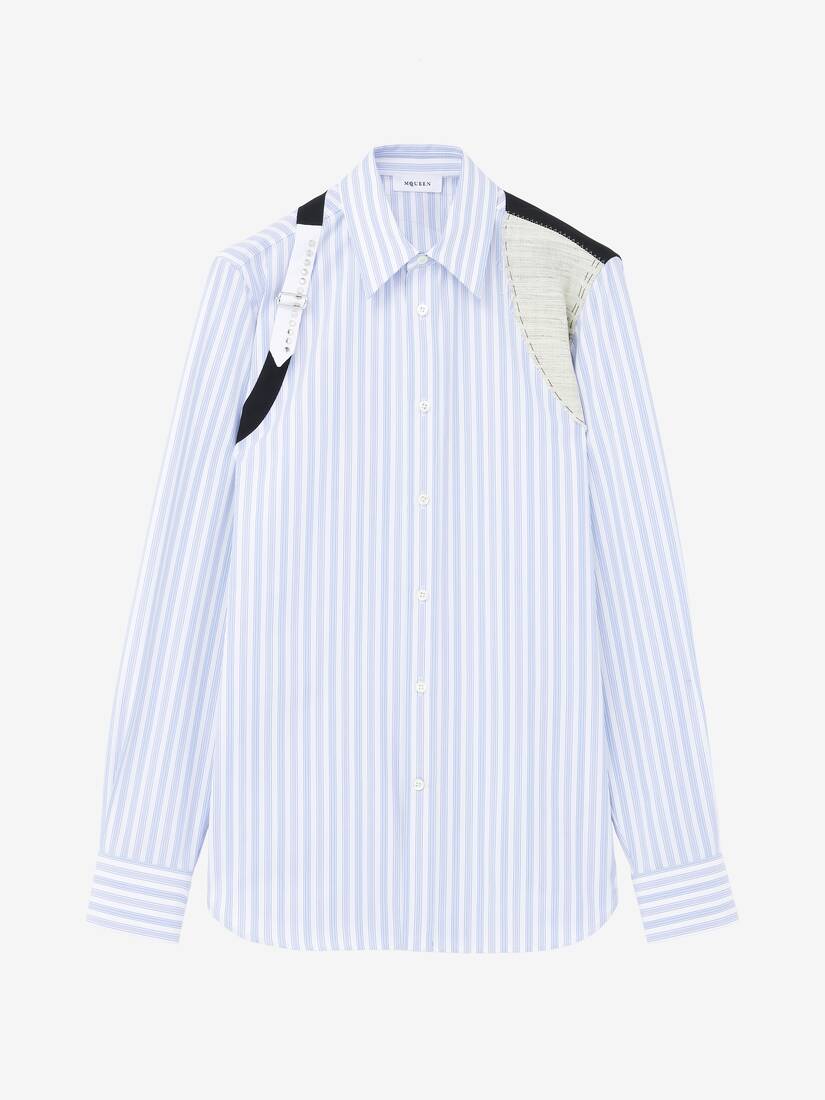 Canvas Detail Harness Shirt