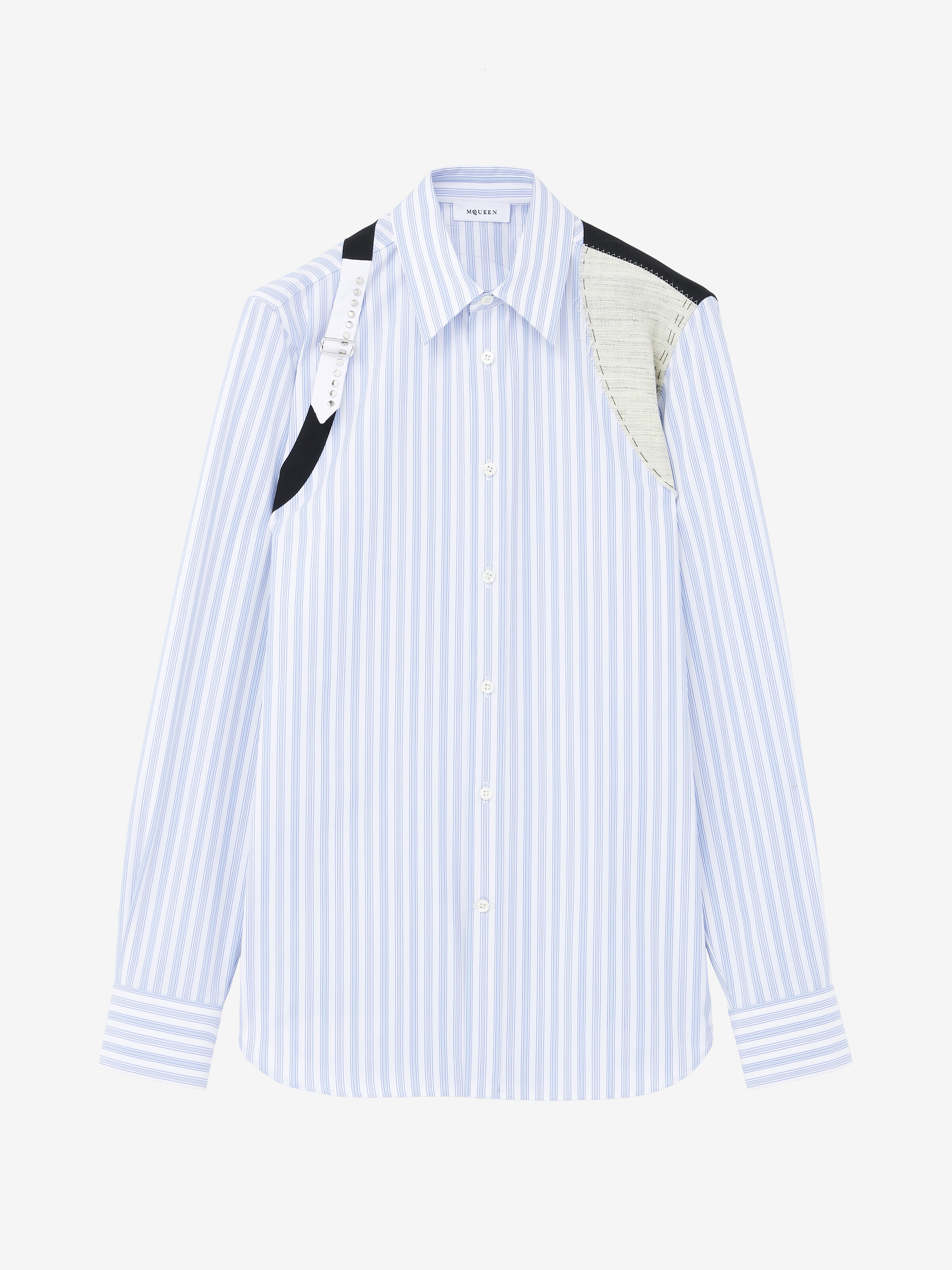 Canvas Detail Harness Shirt