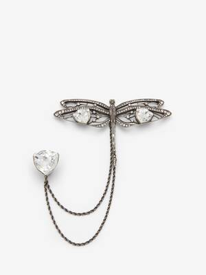 Dragonfly Double Pin Brooch