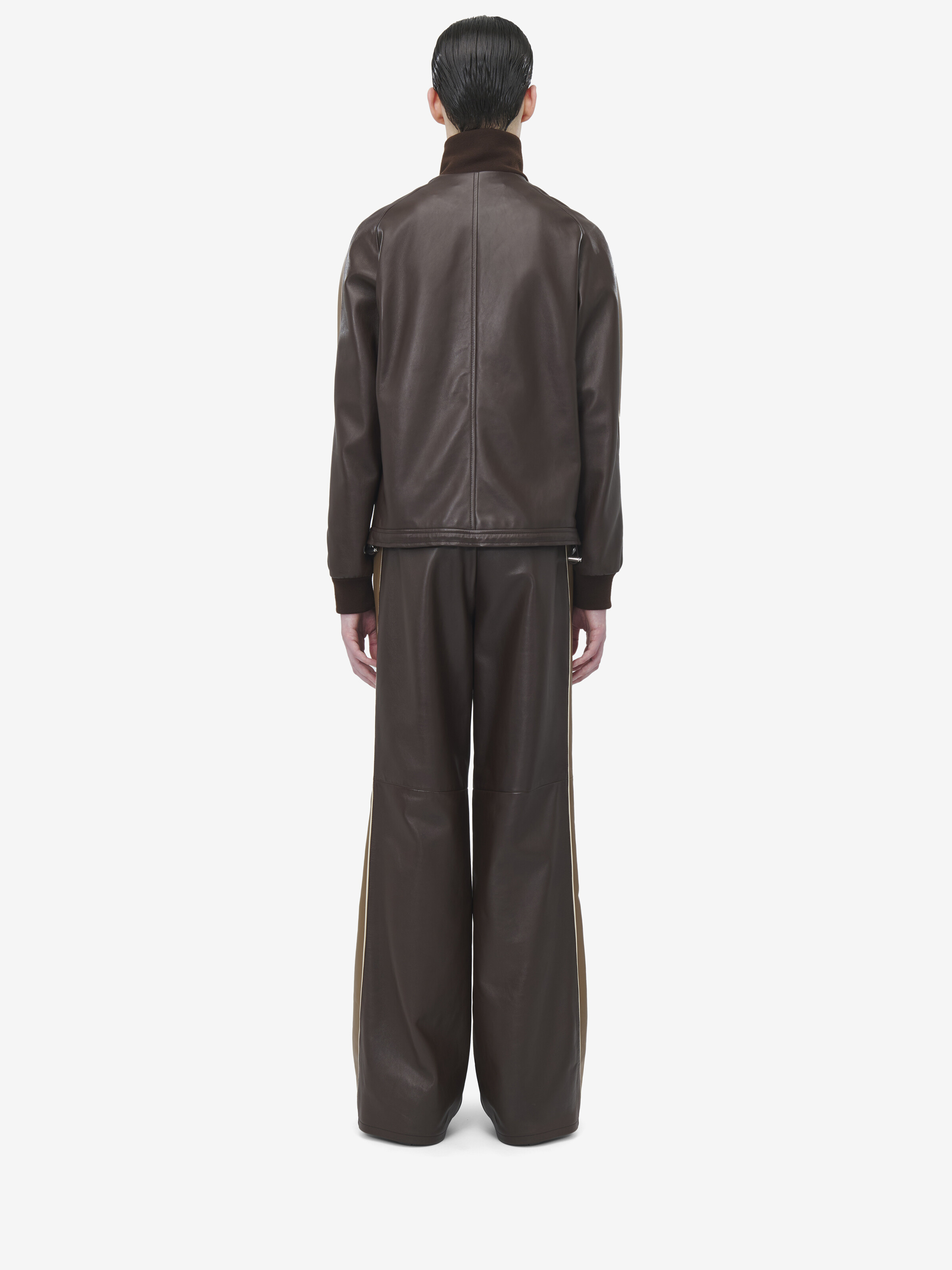 レザー トラックスーツ ジャケット