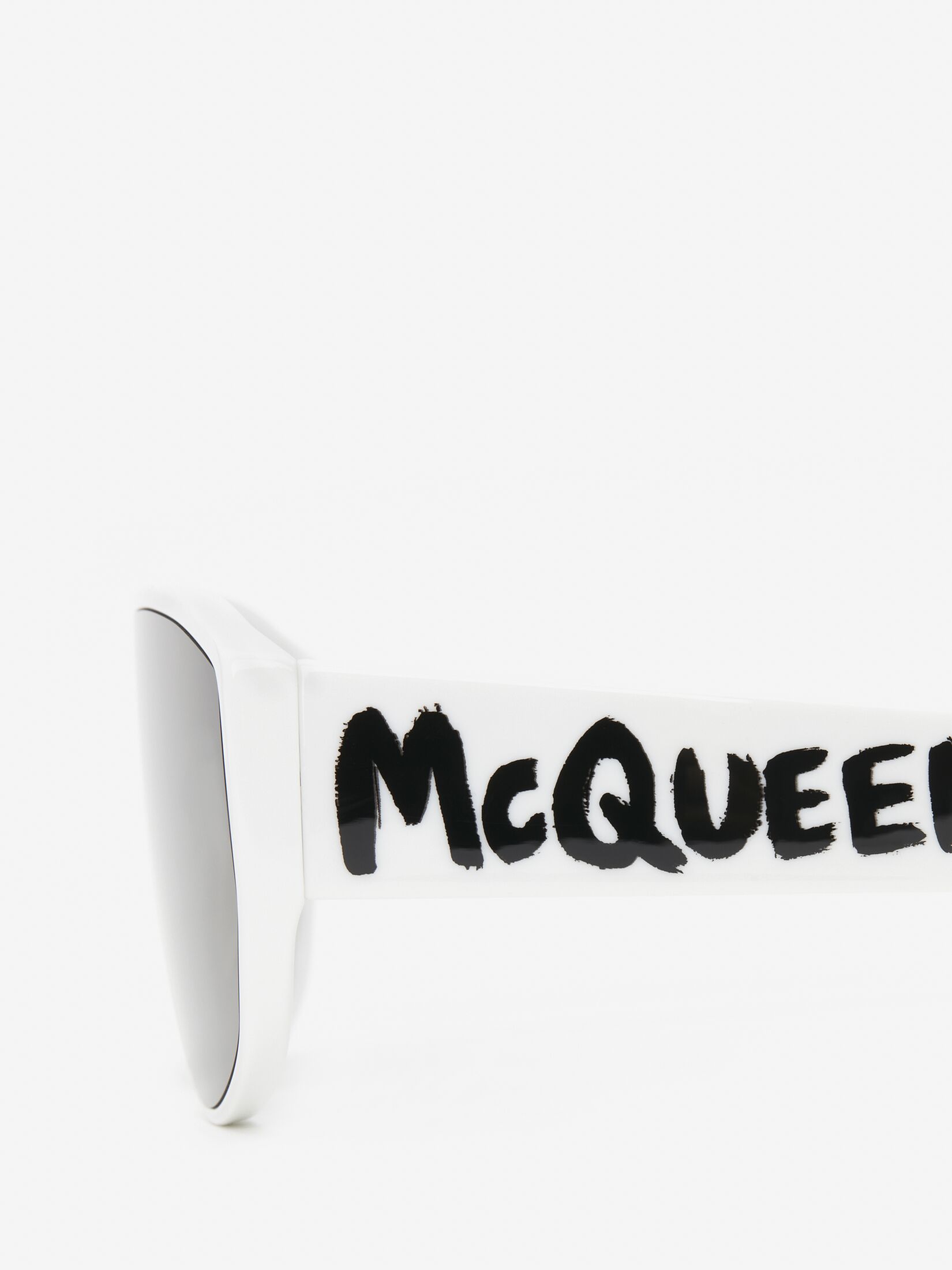 McQueen Graffiti Mask Sunglasses