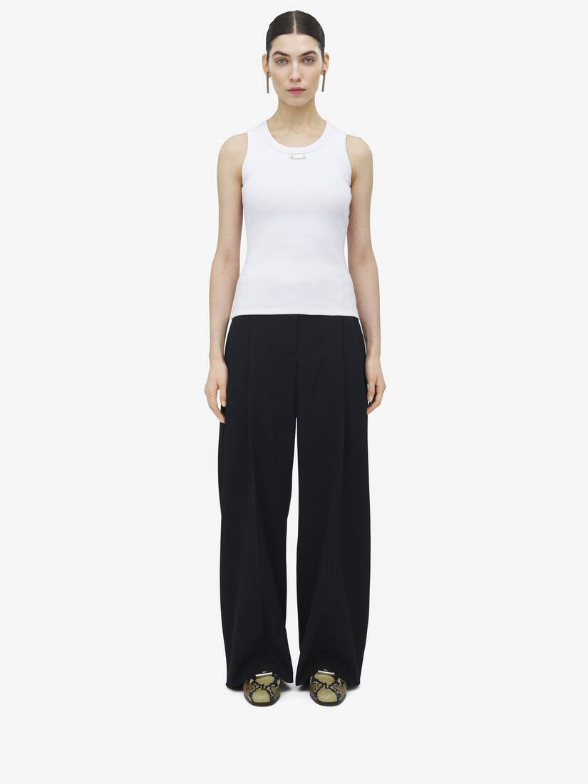 McQueen Placket Tank Top