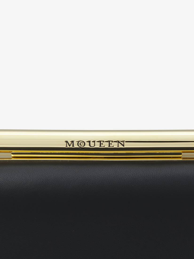 McQueen T-Bar Box Clutch