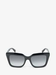 McQueen Logo Geometric Sunglasses