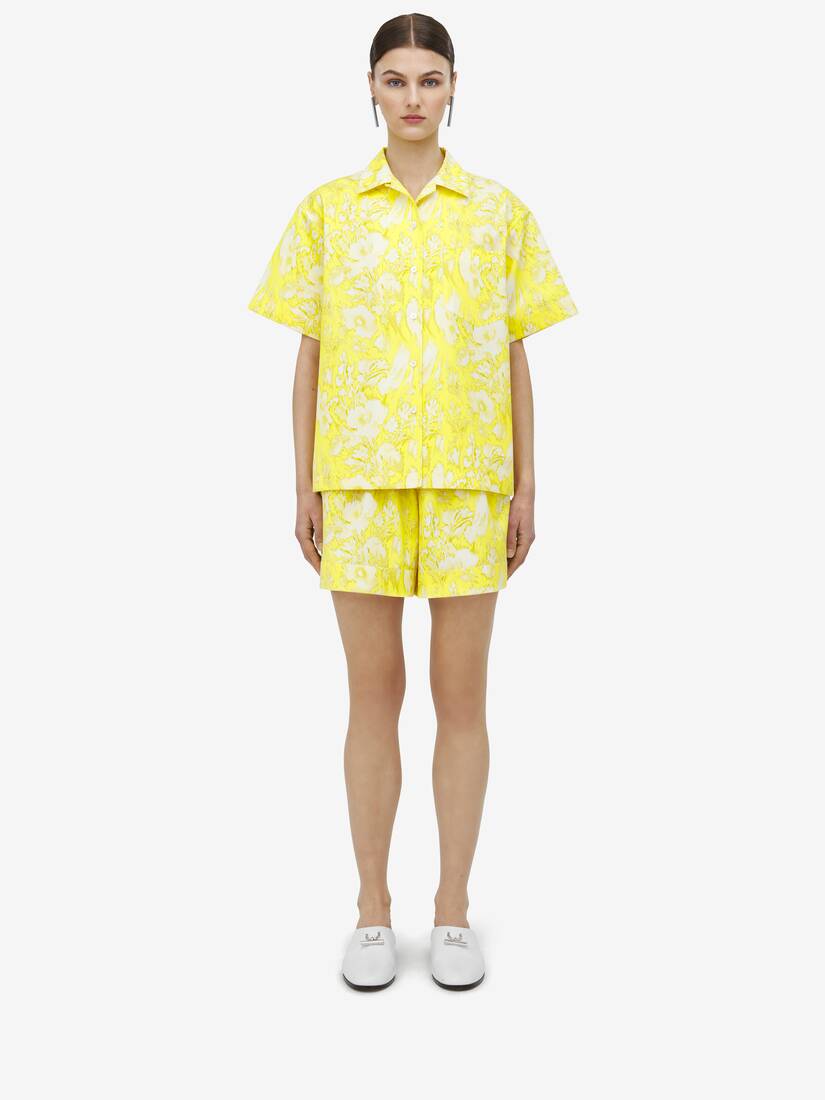 Warped Floral Hawaiian Shirt