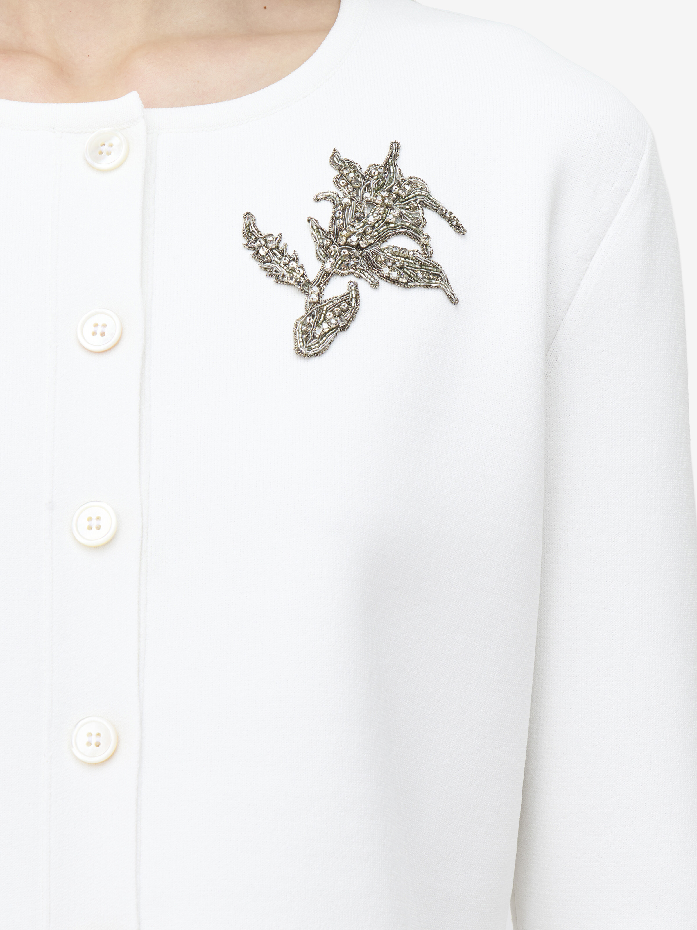 Cardigan, Avec Broderie Banshee