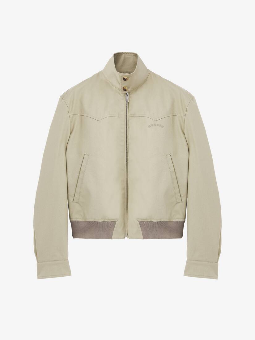 Cropped Harrington Jacket