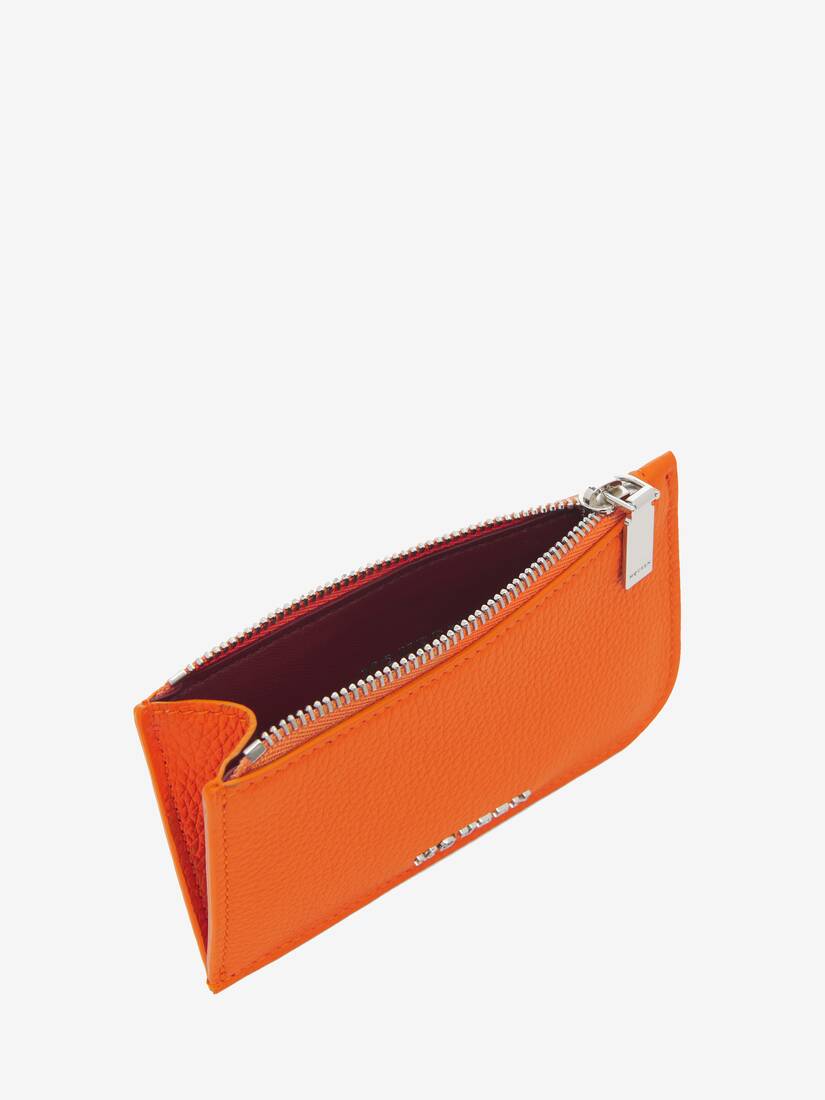 McQueen Sling Zip Card Holder