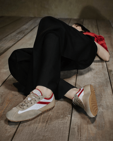 Women's McQueen Boxe Sneakers in White