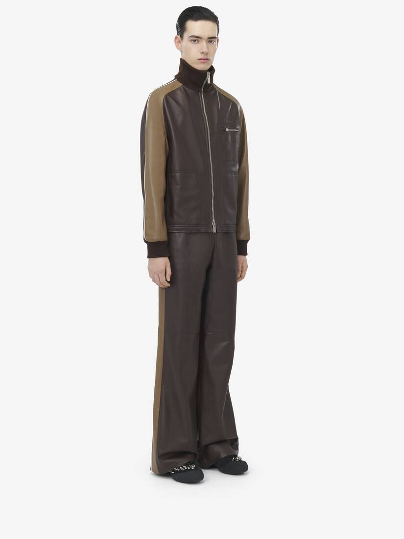 Leather Tracksuit Joggers