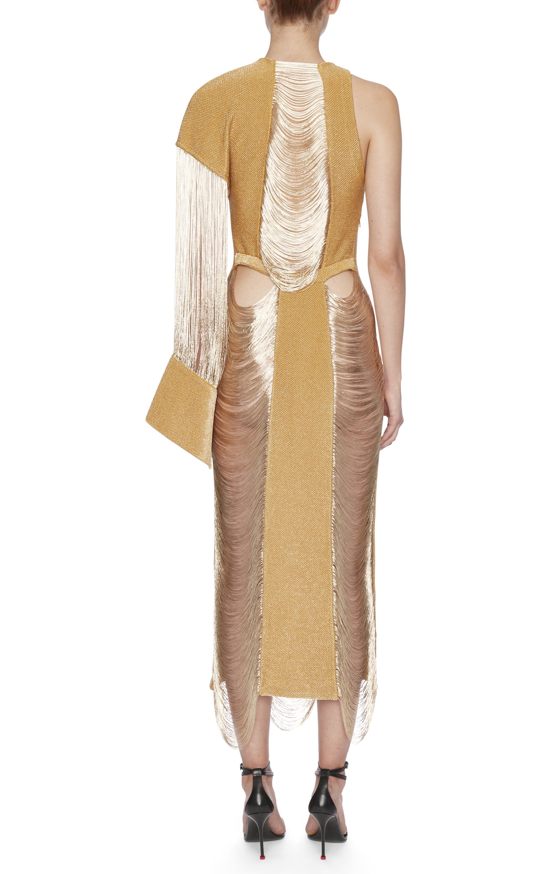 Robe en maille style armure