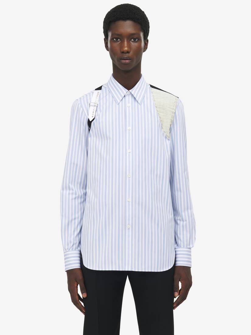 Canvas Detail Harness Shirt