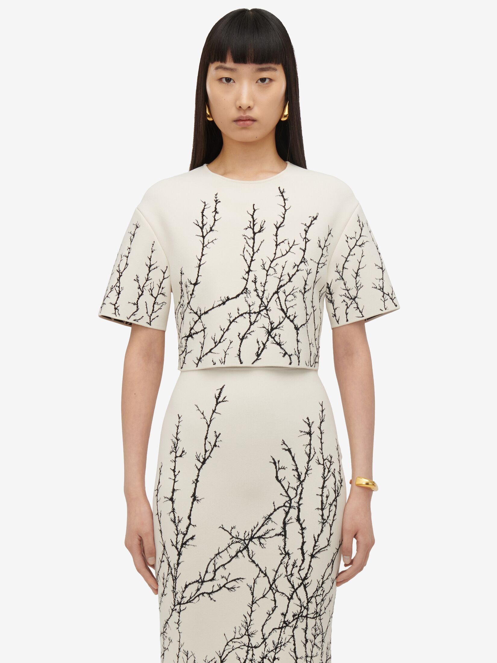 Thorn Branches Crop Top