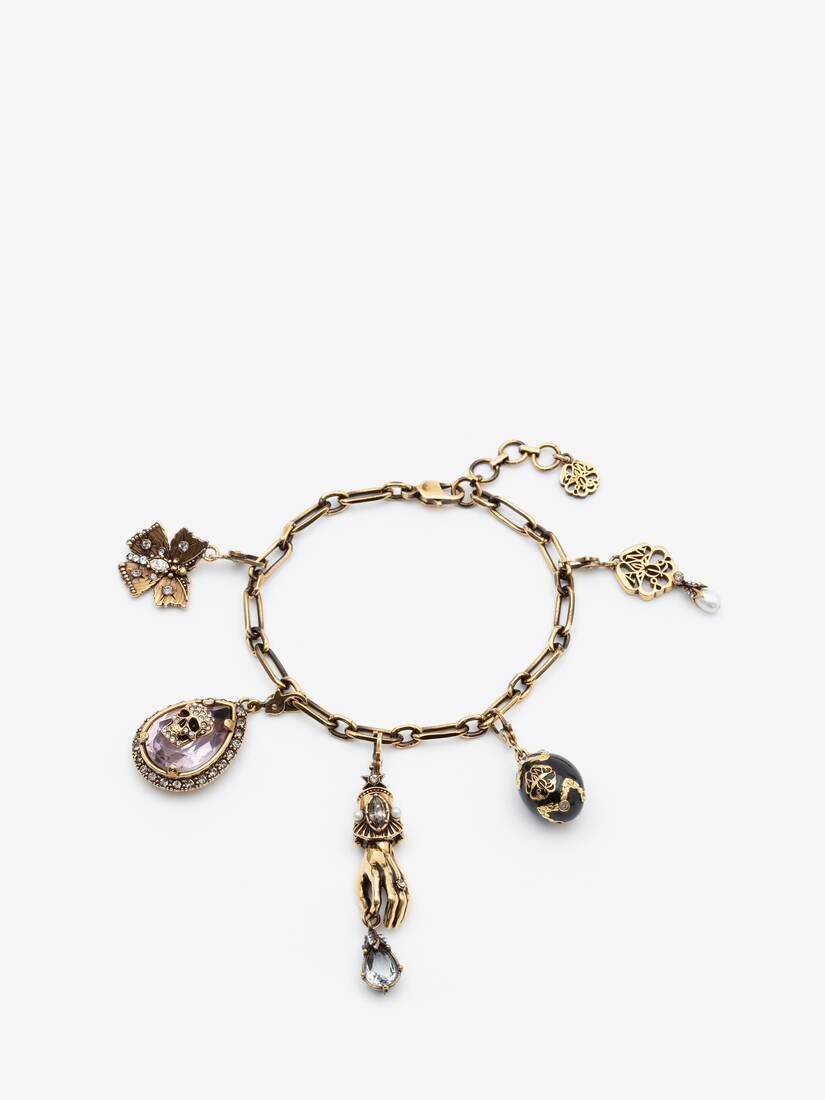 Charm Goccia Con Teschio