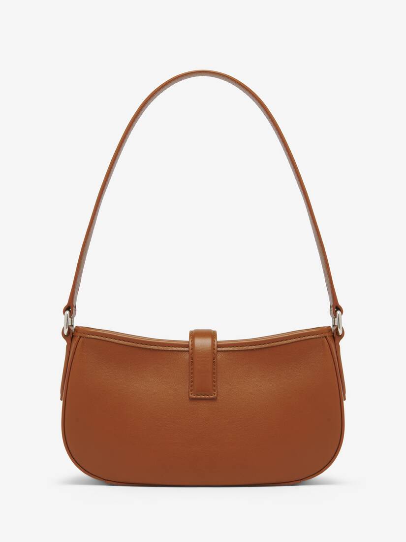 Borsa a spalla mini con fibbia a T