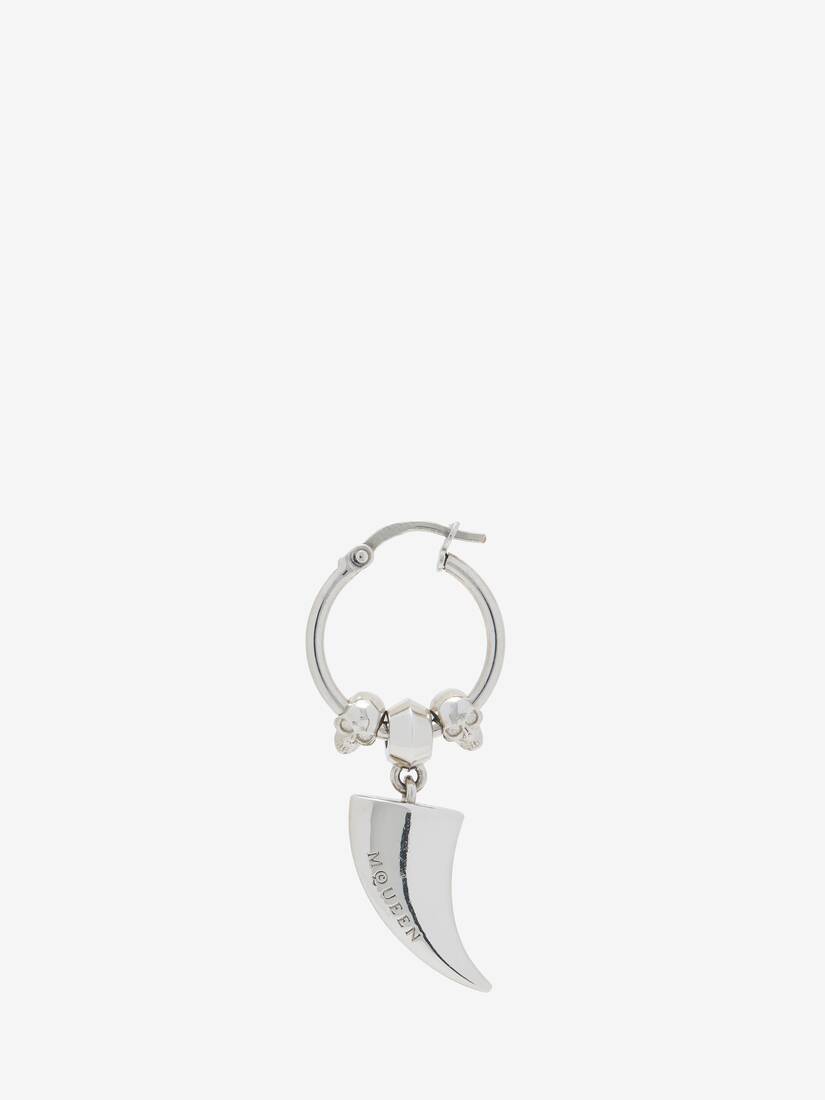 Tiger Claw Hoop Earring