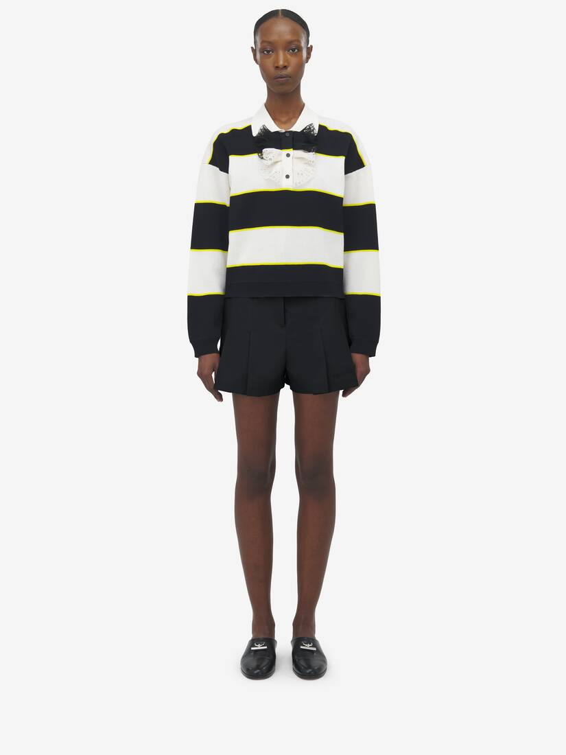 Striped Polo Jumper