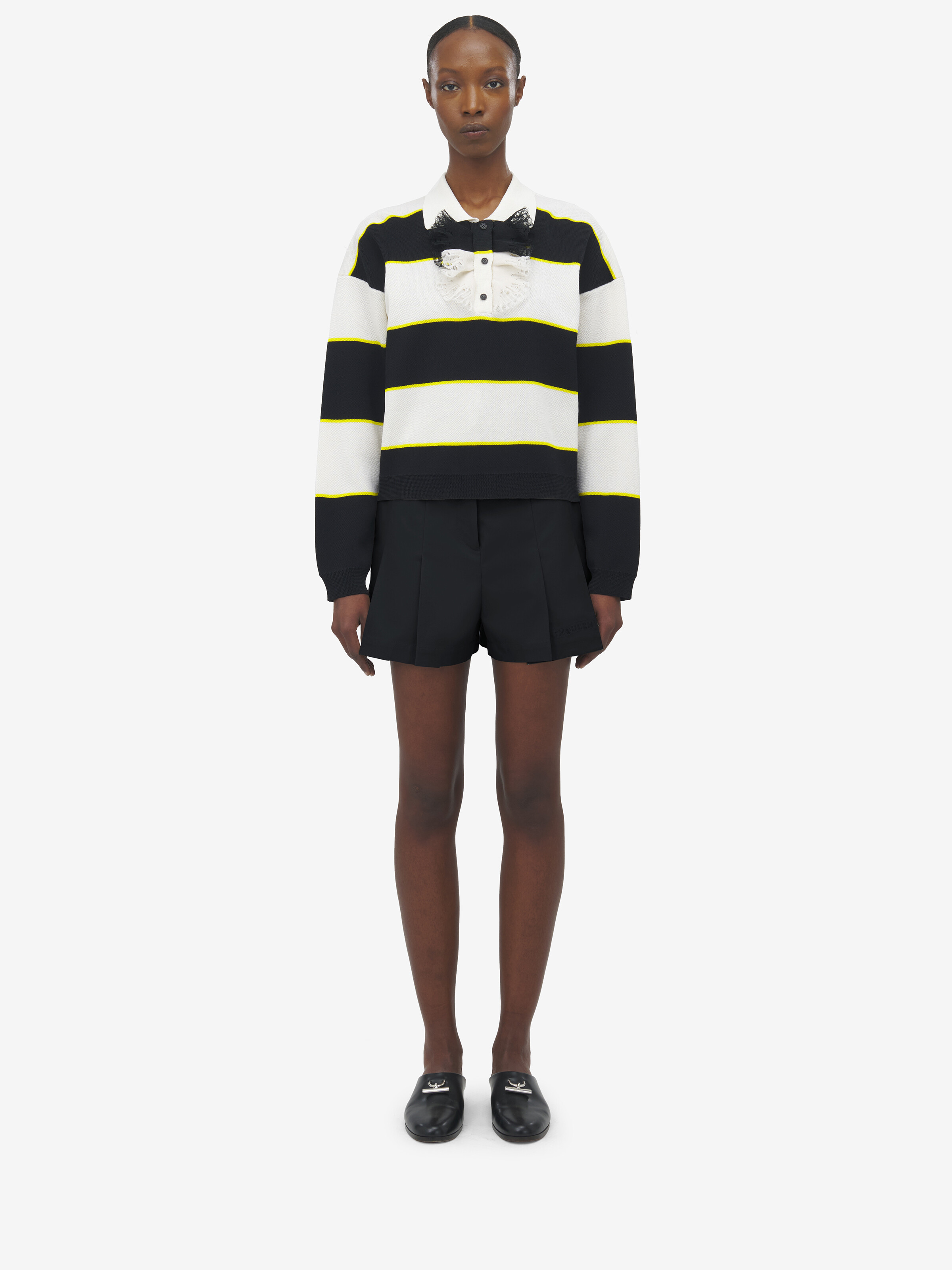 Striped Polo Jumper