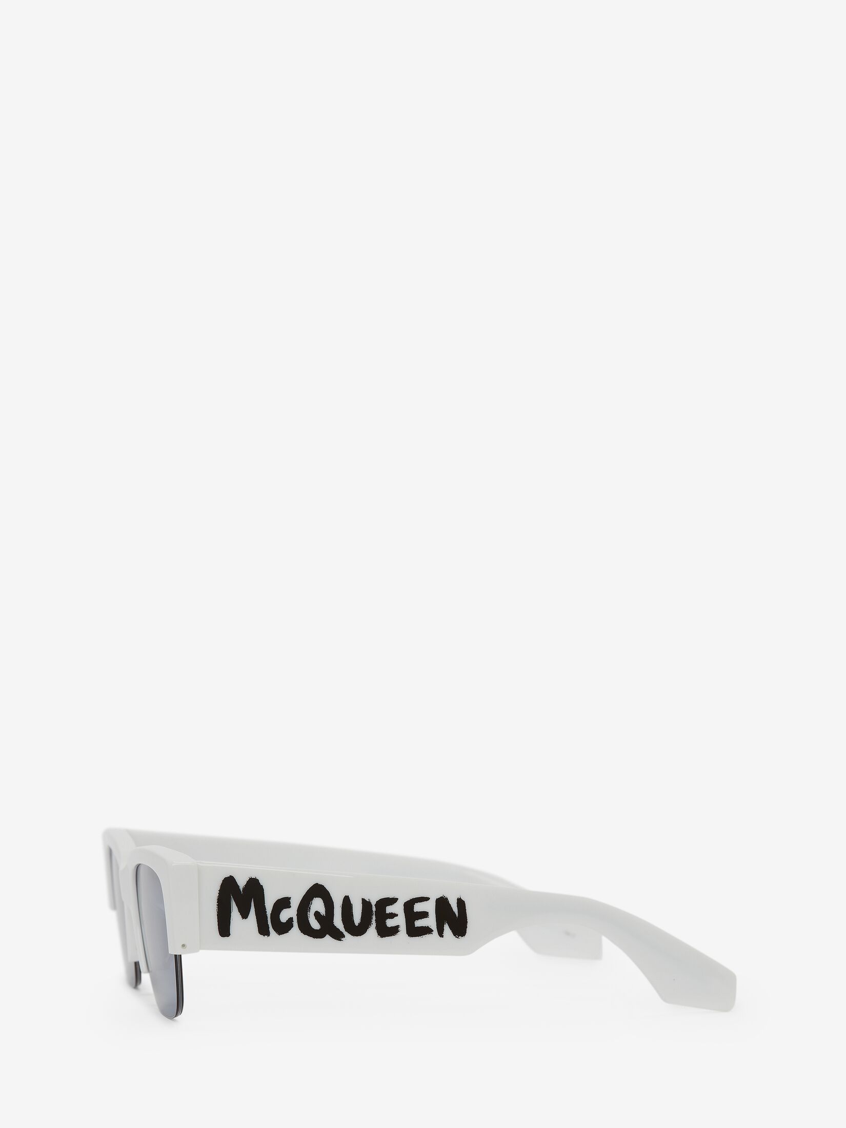 McQueen Graffiti Square Sunglasses